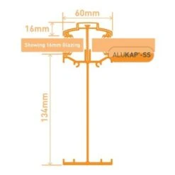 Alukap-SS High Span Bar - Full Range -Build4less Shop akss420b 01t