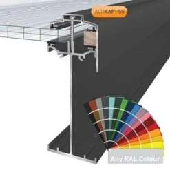 Alukap-SS High Span Gable Bar - Full Range -Build4less Shop akss550p 01i