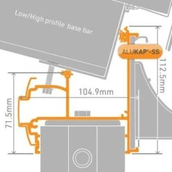 Alukap-SS Wall & Eaves Beam - Full Range -Build4less Shop akss620b 03t