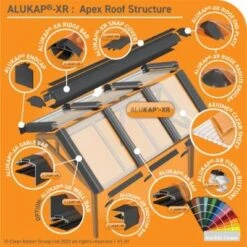 Alukap-XR 60mm Bar 4.8m 55mm RG PC Alu E/Cap -Build4less Shop akx348p 4 1