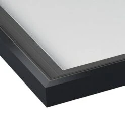 Atlas Double Glazed Flat Rooflight Window With Active Neutral Glazing - All Sizes -Build4less Shop alas frame external black 1