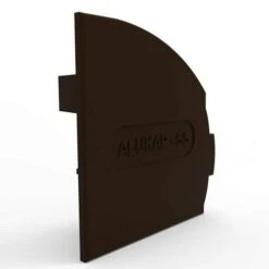 Alukap-SS Wall & Eaves Beam Endcap RH - All Colours -Build4less Shop alukap ss wall eaves beam endcap rh brown