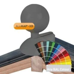 Alukap-XR 150mm Ball Finial - All Colours -Build4less Shop alukap xr 150mm ball finial powder coated 1 1