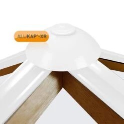 Alukap-XR Roof Lantern Pinnacle Top Cap - All Colours -Build4less Shop alukap xr roof lantern pinnacle top cap white1 1