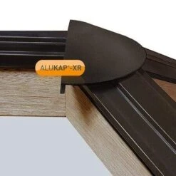 Alukap-XR Roof Lantern Radius End Cap - All Colours -Build4less Shop alukap xr roof lantern radius end cap brown 2