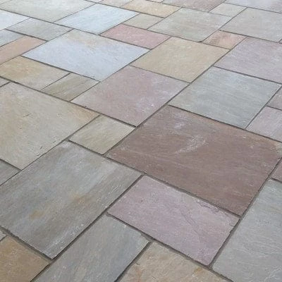 Indian Sandstone Patio Pack Kandla Grey (60 Slabs - 18.97m2 Per Pack) - All Colours 3 Indian Sandstone Patio Pack Kandla Grey (60 Slabs - 18.97m2 Per Pack) - All Colours - Image 3