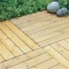 Patio Deck Tiles - 900mm X 900mm (Pack Of 4)