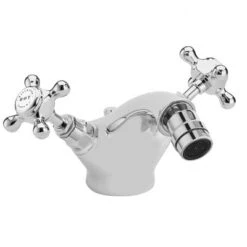 White Mono Bidet Mixer Tap