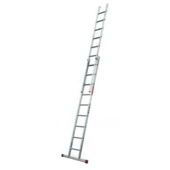 Lyte Non-Professional Double Section Extension Ladder - All Sizes -Build4less Shop bd230 extended with stabiliser bar