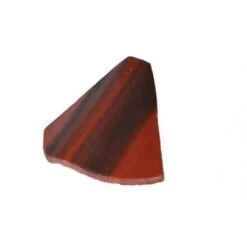 Redland Concrete Plain Universal Bonnet Hip Tiles - All Colours -Build4less Shop bonnet rustic red
