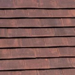 Marley Acme Double Camber Clay Plain Roof Tile Burnt Flame (Band Of 12)
