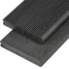 Cladco WPC Reversible Composite Bullnose Decking Board 150mm X 25mm X 4m - All Colours
