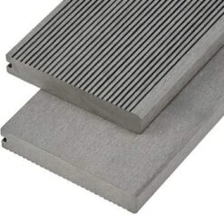 Cladco WPC Reversible Composite Bullnose Decking Board 150mm X 25mm X 4m - All Colours -Build4less Shop cladco wpcsl40b composite decking bullnose board light grey 400x400 6d61197e 5797 42e8 81ab 41462eea6ce0