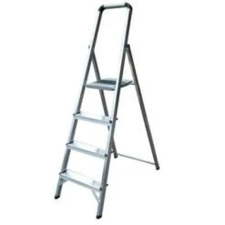 Lyte Lightweight Aluminium Platform Step Tread Ladder - All Sizes -Build4less Shop enpl4 lrg
