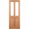 Malton Hardwood M&T 2 Double Glazed Clear Light Panels External Doors - All Sizes