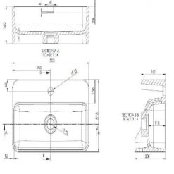 Aqua Cabanes 500mm Solid Cloakroom Basin 5 Aqua Cabanes 500mm Solid Cloakroom Basin -Build4less Shop fb 159 cabanes cloak basin