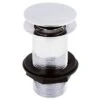 Aqua Unslotted Sprung Plug & Basin Waste