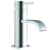 Aqua Gemini Chrome Basin Mixer Tap W/ Click-Clack Waste