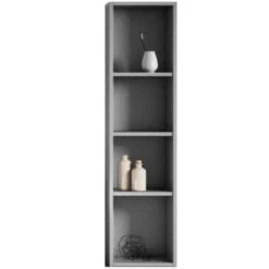 Aqua Element Tall Open Shelf Unit - All Colours -Build4less Shop frontline elements storage unit vi088849