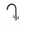 Genesis Chrome & Black Kitchen Tap