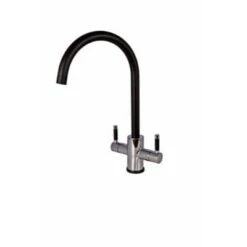 Genesis Chrome & Black Kitchen Tap