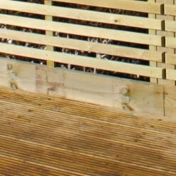 Gravel Board For Use With Metro Fence Panel - 140mm X 28mm