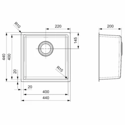 Houston Stainless Steel Kitchen Sink 10 Houston Stainless Steel Kitchen Sink -Build4less Shop houston40x40