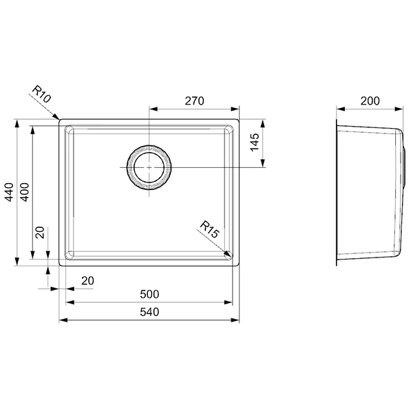 Houston Stainless Steel Kitchen Sink 6 Houston Stainless Steel Kitchen Sink - Image 6