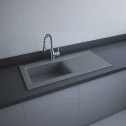 RAK Dream 2 Inset Single Bowl Kitchen Sink 101cm W/ Overflow - All Colours -Build4less Shop image 2024 05 23T163248.989 7c616371 2625 43a5 bed7 b45d4bba9725