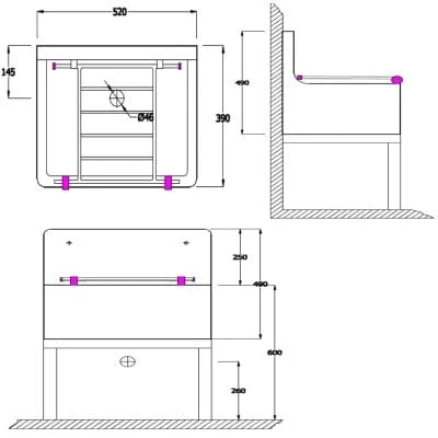 RAK Grill For Cleaner Sink 2 RAK Grill For Cleaner Sink - Image 2