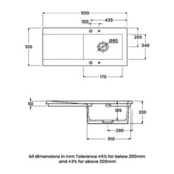 RAK Gourmet Dream Kitchen Sink 2 Single Bowls Fireclay Inset Kitchen Sink 5 RAK Gourmet Dream Kitchen Sink 2 Single Bowls Fireclay Inset Kitchen Sink -Build4less Shop image 76 c06819d4 4b38 416a 8b18 8c3cb16418f3