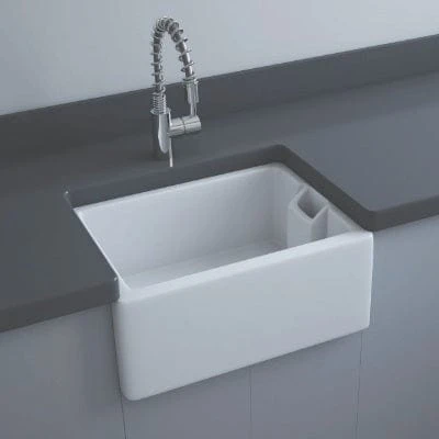 RAK Gourmet Kitchen Sink 8 Belfast Style Fireclay 2 RAK Gourmet Kitchen Sink 8 Belfast Style Fireclay - Image 2