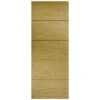 Oak Lille Flush Pre-Finished Internal Door - All Sizes