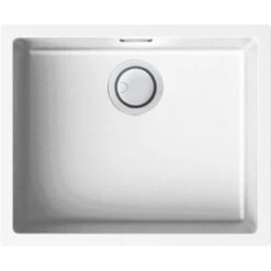 Multa 105 1 Bowl Granite Kitchen Sink -Build4less Shop large multa 105 white 1