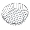 Grey Round Wire Basket