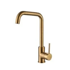Salina Single Lever Kitchen Mixer Tap -Build4less Shop large rion gold 1