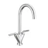 Piqua Dual Lever Monobloc Kitchen Mixer Tap