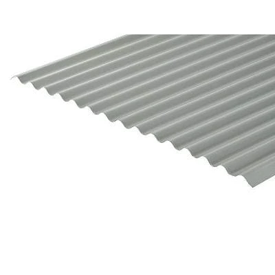 Cladco Corrugated 13/3 Profile Polyester Paint Coated 0.5mm Metal Roof Sheet (Light Grey) - All Sizes 1 Cladco Corrugated 13/3 Profile Polyester Paint Coated 0.5mm Metal Roof Sheet (Light Grey) - All Sizes