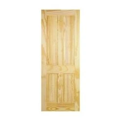 Clear Pine 4 Panel Interior Door - All Sizes
