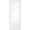 Orly White Primed Glazed Light Panels Interior Door - All Sizes