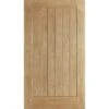 Norfolk Oak Unfinished External Door - All Sizes