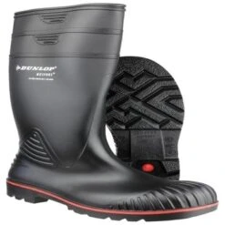 Dunlop Acifort A442031 Heavy Duty Safety Wellington Black - All Sizes