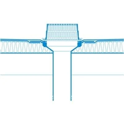 Mechanical Fix Flange Outlet Leaf Guard 2 Mechanical Fix Flange Outlet Leaf Guard - Image 2