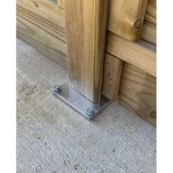 Mi-T Galvanised Post With Foot