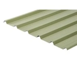Cladco 32/1000 Box Profile PVC Plastisol Coated 0.7mm Metal Roof Sheet (Moorland Green) - All Sizes