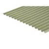 Cladco Corrugated 13/3 Profile PVC Plastisol Coated 0.7mm Metal Roof Sheet (Moorland Green) - All Sizes