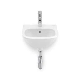 Roca Nexo Wall Hung Cloakroom Basin 1 Tap Hole