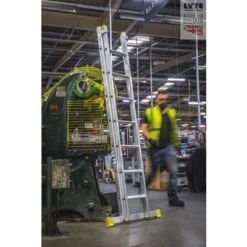 LytePro Double Section Extension Tread Ladder - All Sizes -Build4less Shop nglt225 1