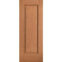 Oak Eindhoven 1 Panel Pre-Finished Internal Fire Door FD30 - All Sizes