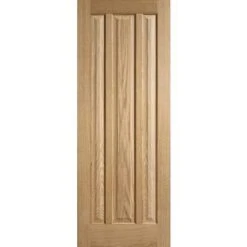 Oak Kilburn 3 Panel Un-Finished Internal Door - All Sizes